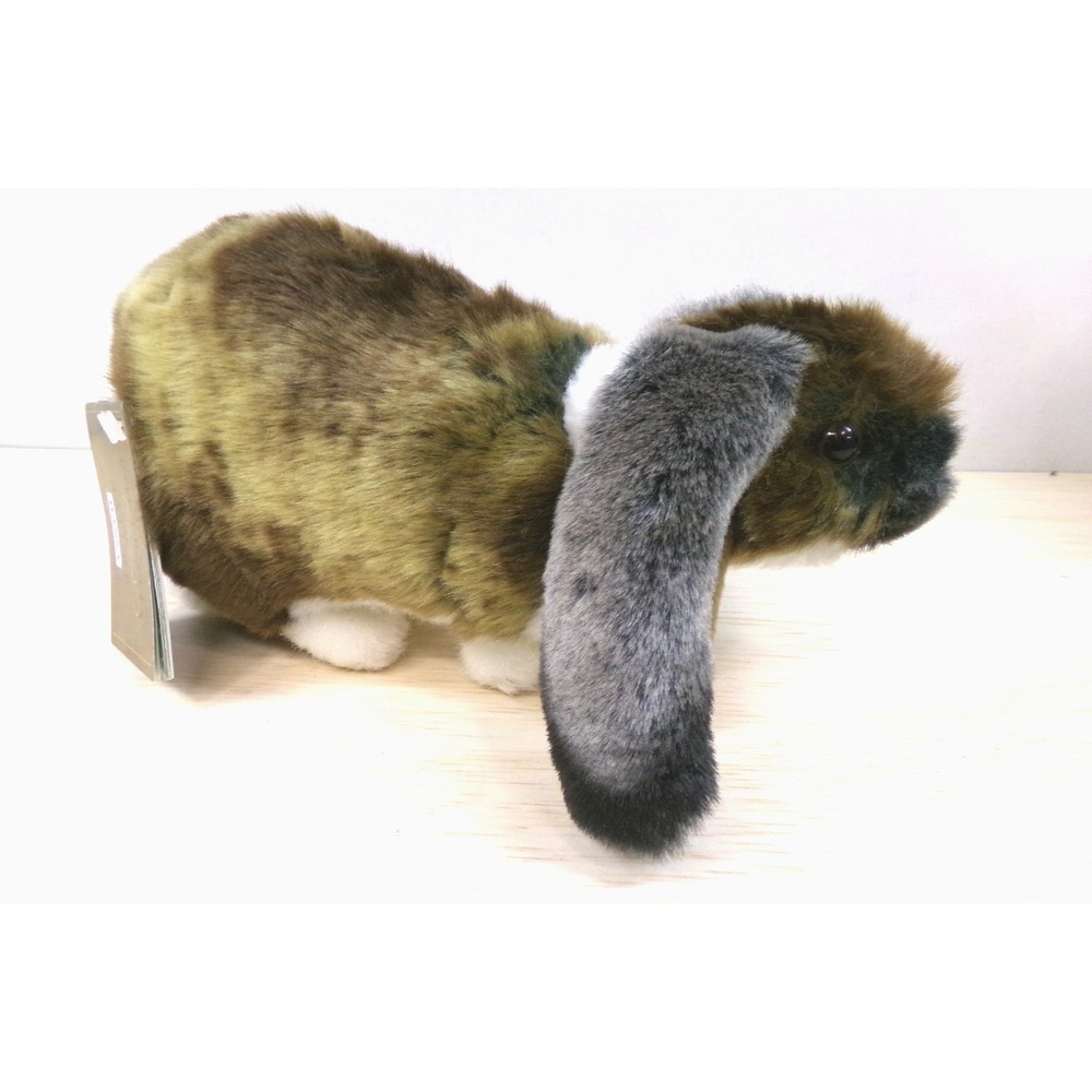 Hansa 2004 9.5" Long Plush German Lop Eared Portraits of Nature Collection #5530